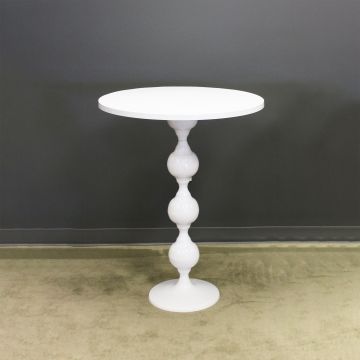 French Nouveau White 4 Sphere Table